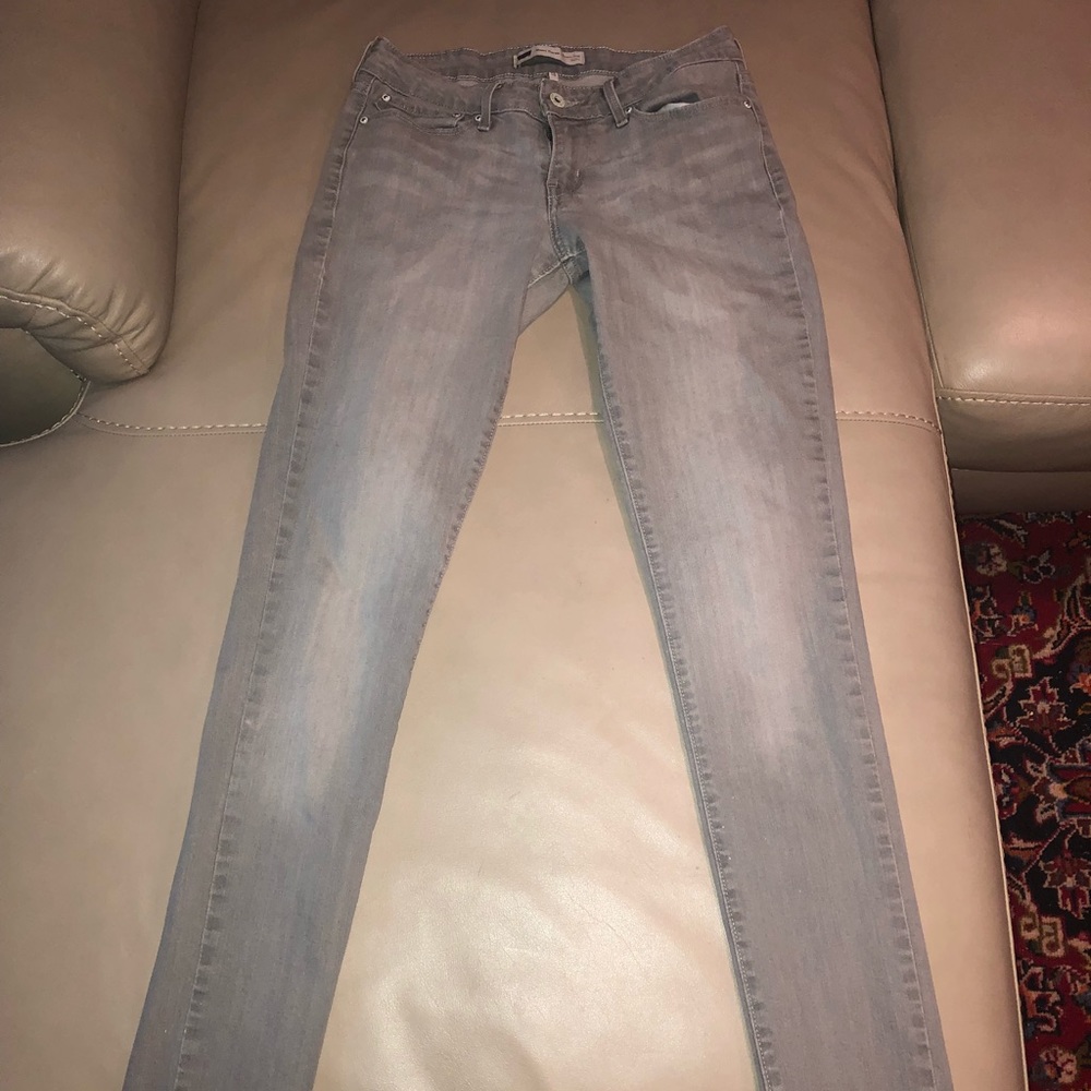 Gray Levi jeans